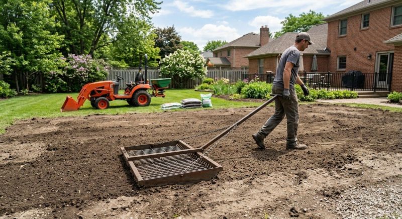 Yard Leveling in Houston, TX