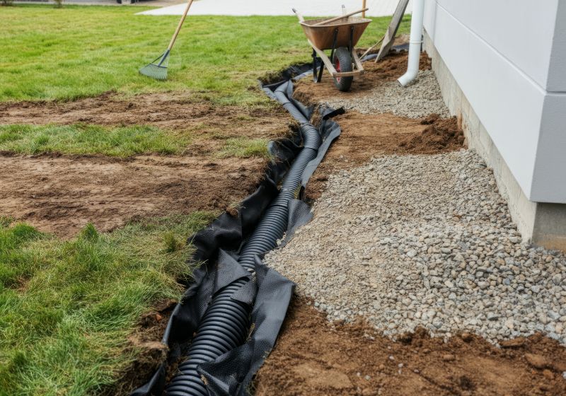 Drainage setup